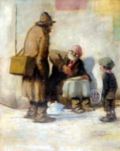 Le Restaurateur De Porcelaine by Etienne Tournes