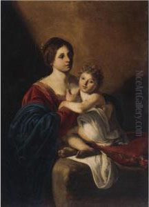 The Virgin And Child by Nicolas Tournier
