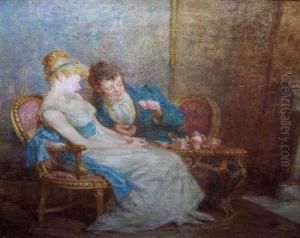 Afternoon Tea by Alfred Holst Tourrier