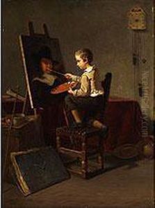 Der Junge Kunstler by Pierre Joseph Toussaint