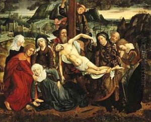 The Deposition by School Of Antwerp