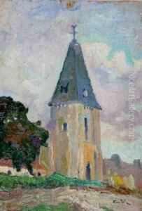 L'eglise D'ernes by Charles Victorien Toutain