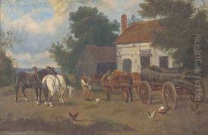 At the Red Lion by Walter Andrew
