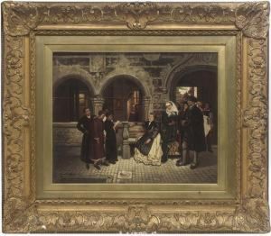 Luther As A Boy, Singing Carols At Eisenach Luther As A Boy, Singing Carols At Eisenach