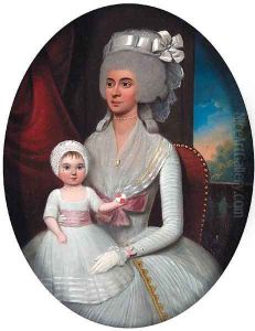 Group Portrait of a Mother and Child by Francis Alleyne