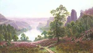 En Correze, le matin by Gaston Anglade