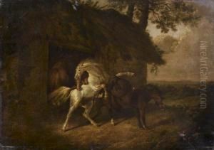 Combat D'etalons by Charles Townley