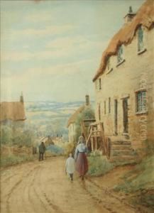 Publow Hill by Alfred Oliver Townsend