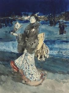 La Japonaise by Henry James Townsend