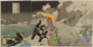 Report Of The Sino-japanese War by Chikanobu Toyohara