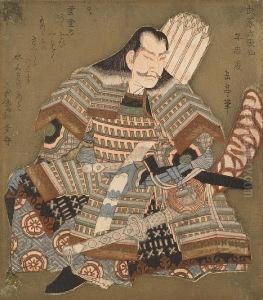 An Actor By A Bridge With Two 
Kyoka Poems