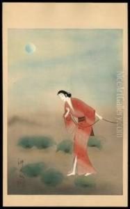 "tanba Yosaku Matsuyo No Komurobushi" by Yamamura Toyonari
