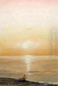 Oil 
"daybreak 
Cley-next-the-sea