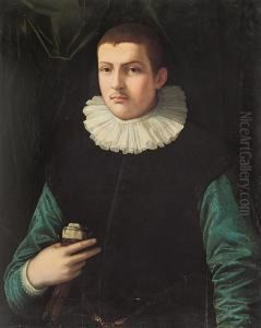 Ritratto Di Giovane Gentiluomo by Francesco Traballesi