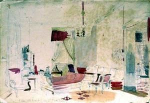 "salon D'hle Trachel Rue St F.. De Paule". by Ercole, Hercule Trachel