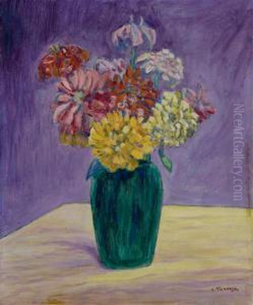 Stillleben Mit Dahlien - view 1