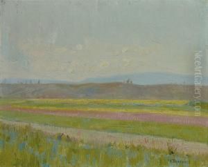 Fruhlingslandschaft by Albert Trachsel
