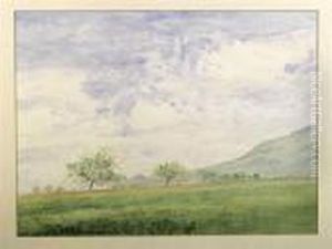 Landschaft. by Albert Trachsel