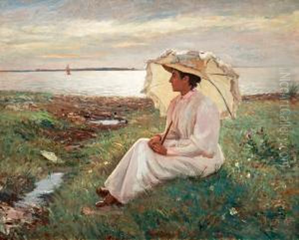 Elegant Lady By The Sea - view 1