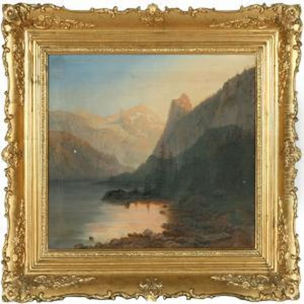 Edward Train: Autumn Scenery From The Scottish Highland. Unsigned - view 1