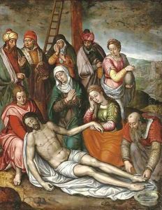 The Descent from the Cross by Pieter Aertsen