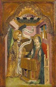 The Annunciation by School Of Avignon