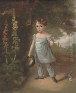Portrait of a young boy by Jacques Laurent Agasse