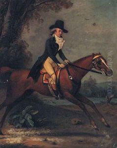 Portrait of Gaston de Grieu by Jacques Laurent Agasse