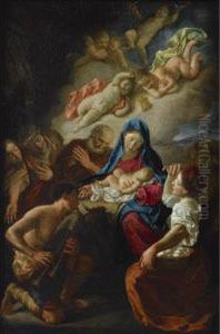 Adoration Of The Shepherds by Gaspare Traversi