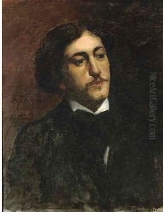 Portrait of a gentleman by Bernard Joseph Artigue