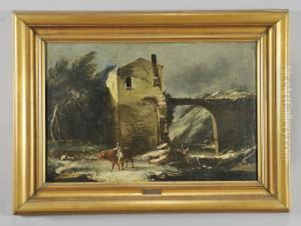 Paesaggio Con Figure E Rovine - view 1