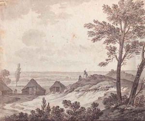 A view of Amersfoort with the house 'De Pot' by Jan Apeldoorn
