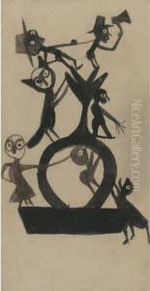 Fox And Man With Hatchet: An Exciting Event - view 1
