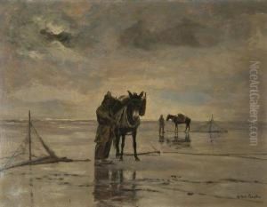 Pecheurs De Crevettes by Arthur Willaert Trealliw