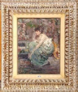 Elegante Dans Un Interieur by Arthur Willaert Trealliw