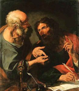 Saints Peter and Paul by Giocchino Assereto