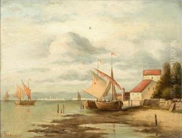 Fishermen On The Shore - view 1
