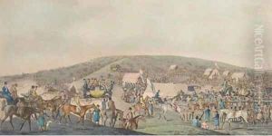Epsom races by Henry Thomas Alken