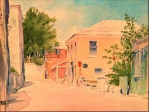 Paisaje Con Casas