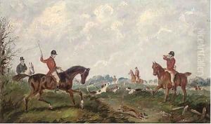 Over the stream by Henry Thomas Alken