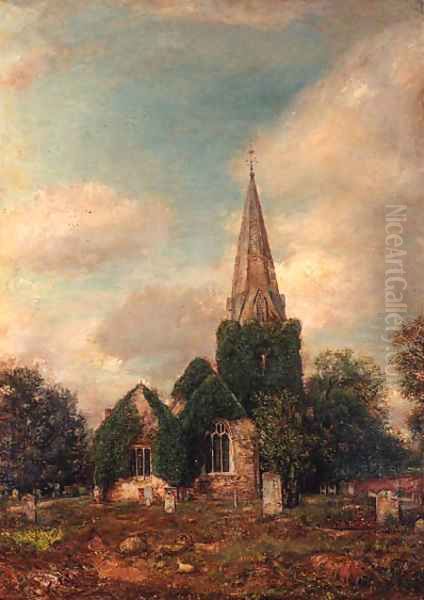 The Churchyard at Stoke Poges, Buckinghamshire - view 1