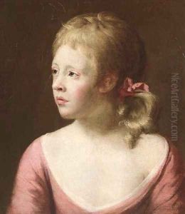 Portrait of a girl by John Astley