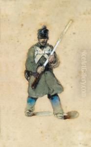Osterreichischer Soldat by Friedrich Johann Treml