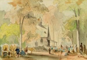 Die Wallfahrtskirche Maria Grun Im Prater