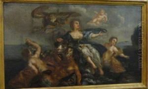 L'enlevement D'europe by Pierre Charles Tremolieres
