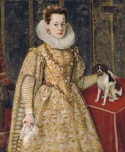 Portrait of Margherita of Savoy (1589-1655) by Sofonisba Anguissola