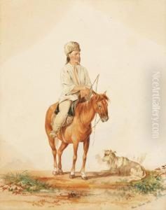 Muntean Cu Caprele by Henri Trenk