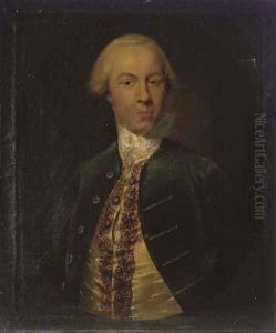 Portrait of a gentleman by Cosmo Alexander