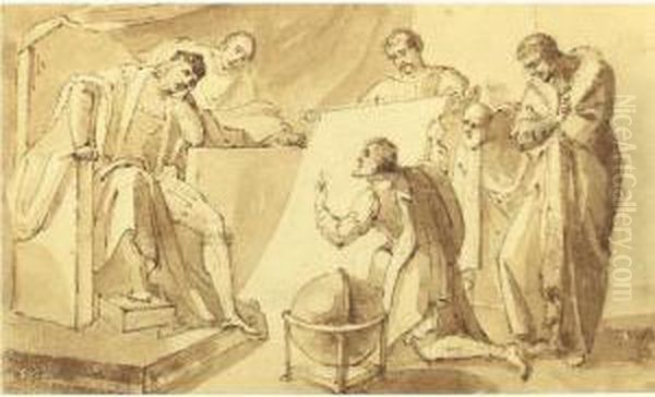 Scene From Shakespeare's
Henry Vi - view 1