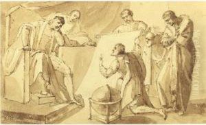 Scene From Shakespeare's 
Henry Vi by Henry Tresham